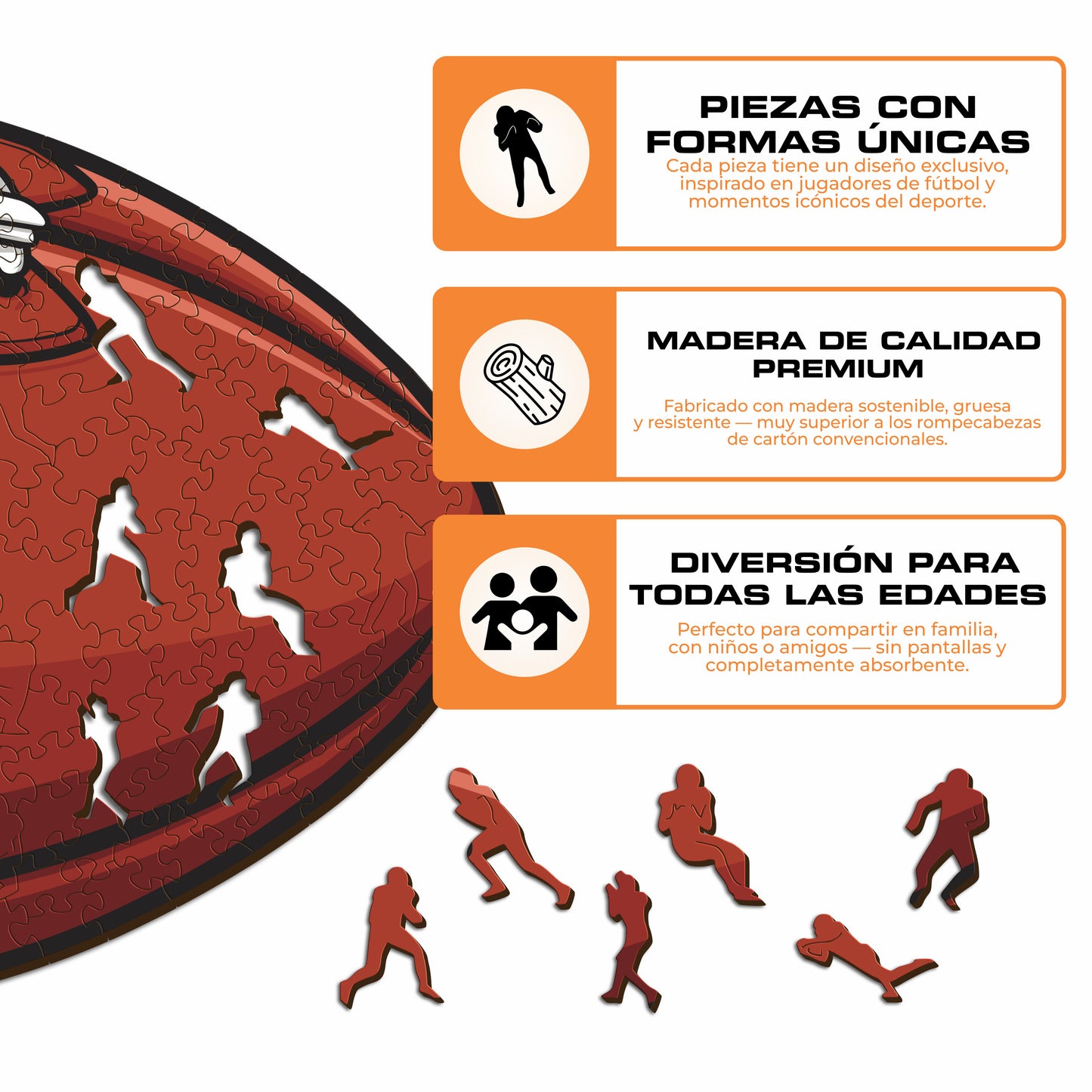 Pittsburgh Steelers™ - Rompecabezas de Madera