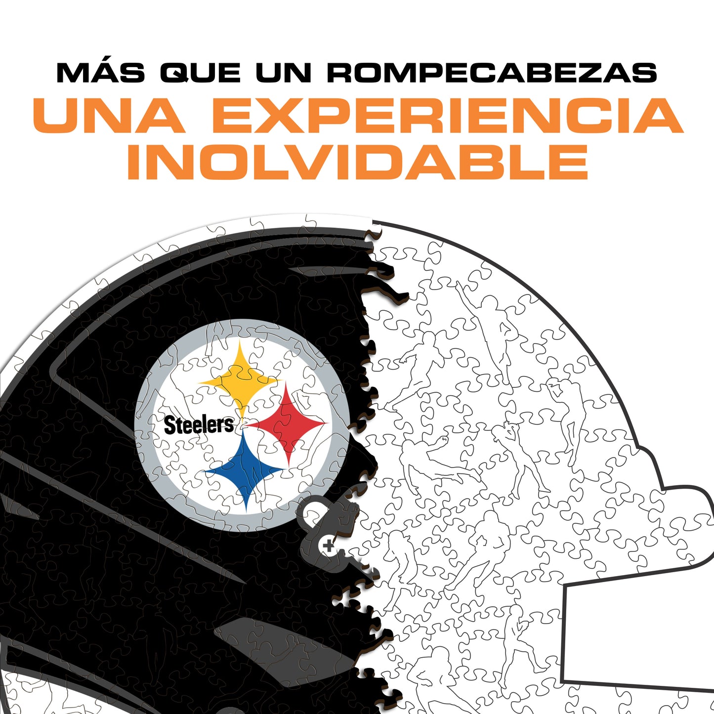 Pittsburgh Steelers™ Casco - Rompecabezas de Madera
