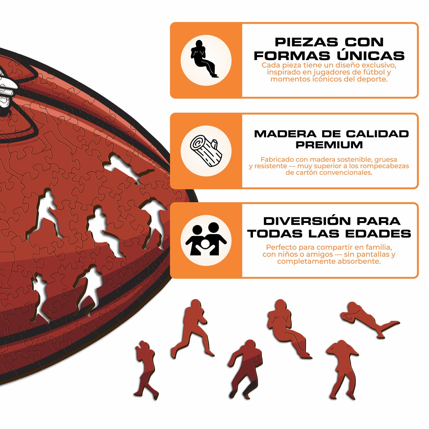Tennessee Titans™ - Rompecabezas de Madera