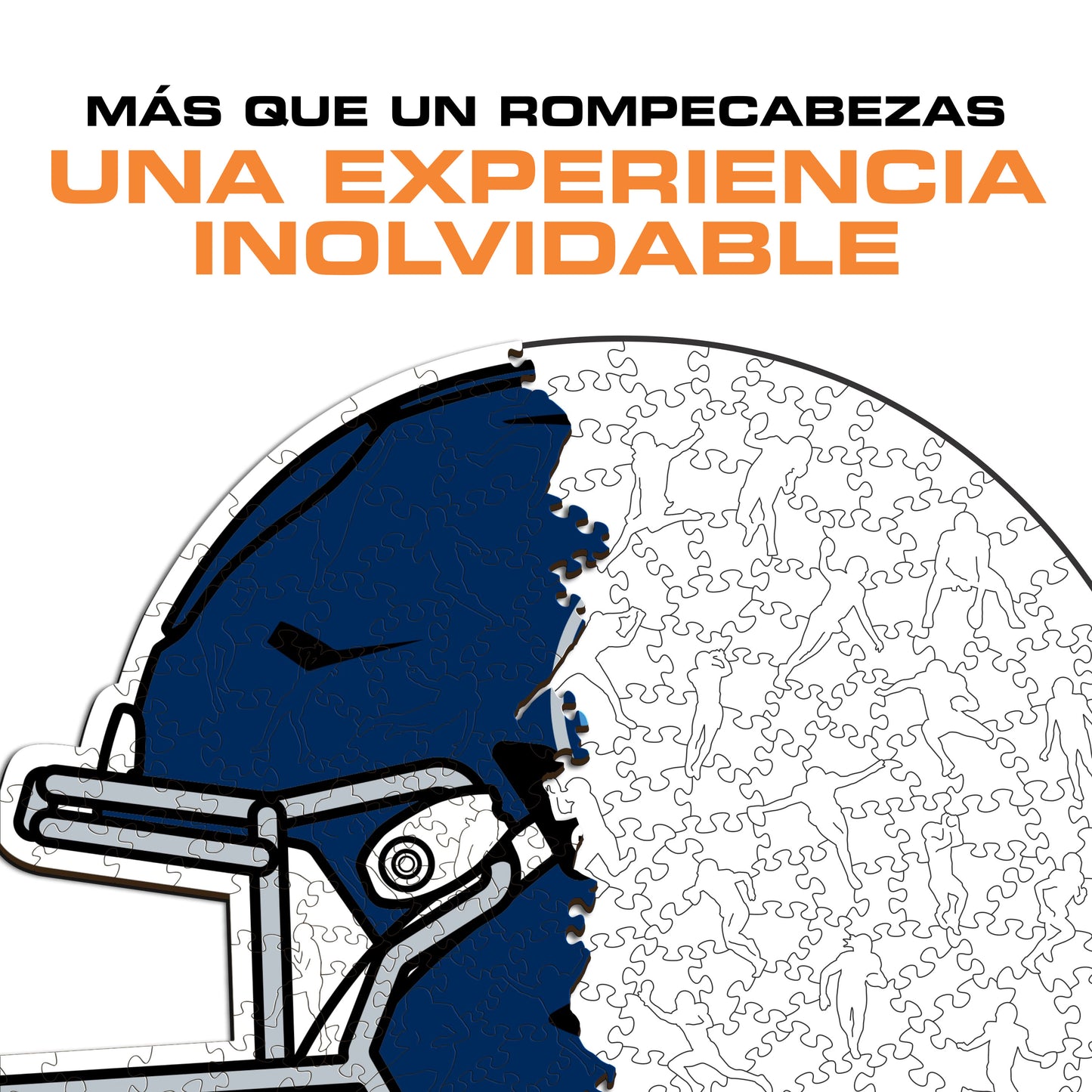 Tennessee Titans™ Casco - Rompecabezas de Madera