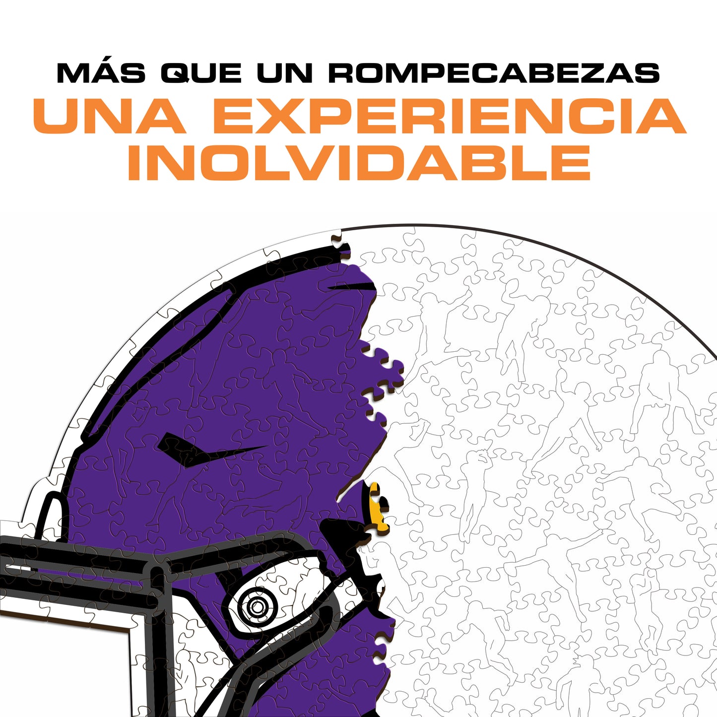 Minnesota Vikings™ Casco - Rompecabezas de Madera