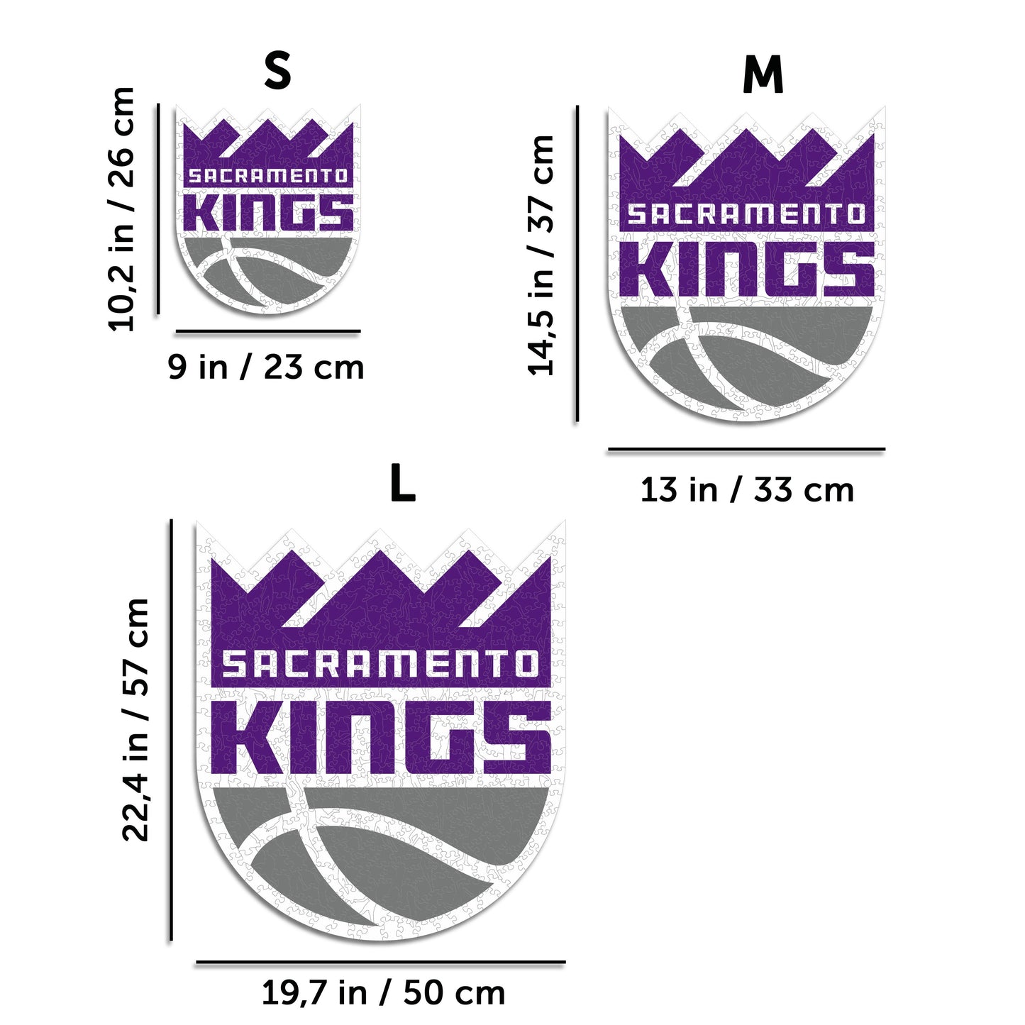 Sacramento Kings™ - Rompecabezas de Madera
