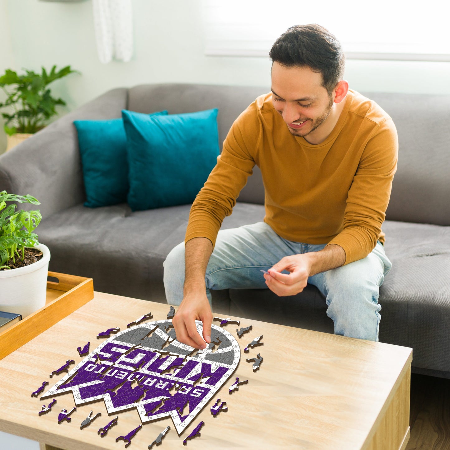 Sacramento Kings™ - Rompecabezas de Madera