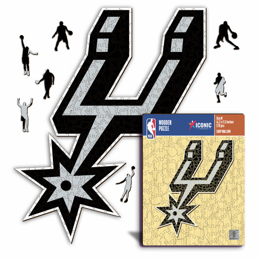 San Antonio Spurs™ - Rompecabezas de Madera