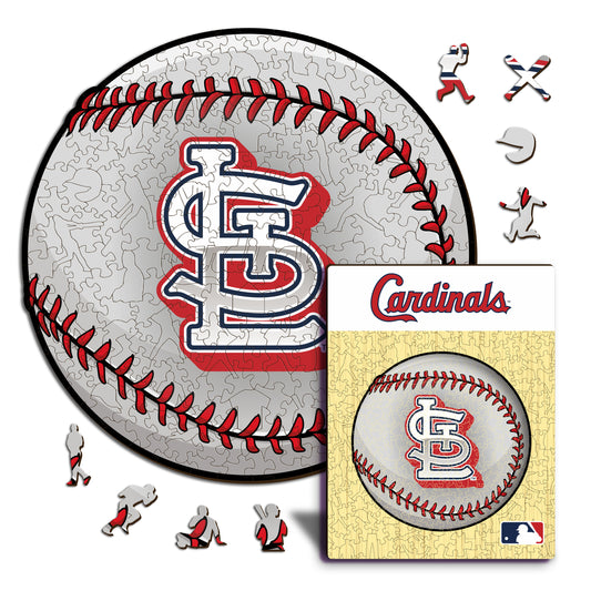 St. Louis Cardinals™ - Rompecabezas de Madera