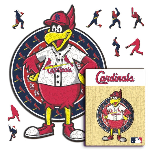 St. Louis Cardinals™ Mascota - Rompecabezas de Madera