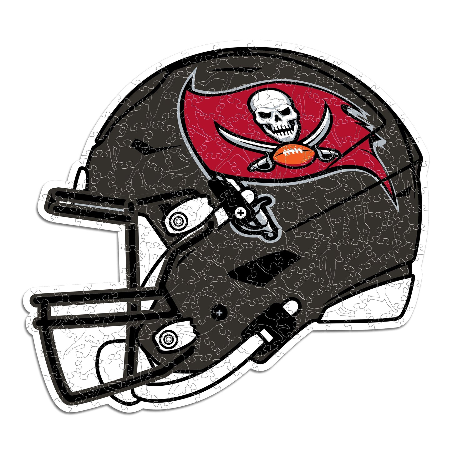 Tampa Bay Buccaneers™ Casco - Rompecabezas de Madera
