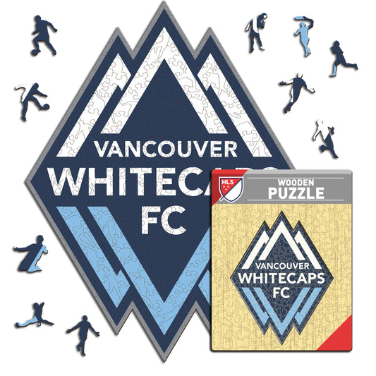 Vancouver Whitecaps® Escudo - Rompecabezas de Madera