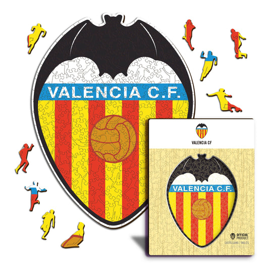 Valencia CF® Escudo - Rompecabezas de Madera
