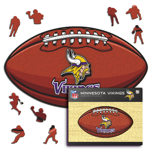 Minnesota Vikings™ - Rompecabezas de Madera