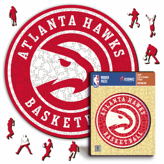 Atlanta Hawks™ - Rompecabezas de Madera