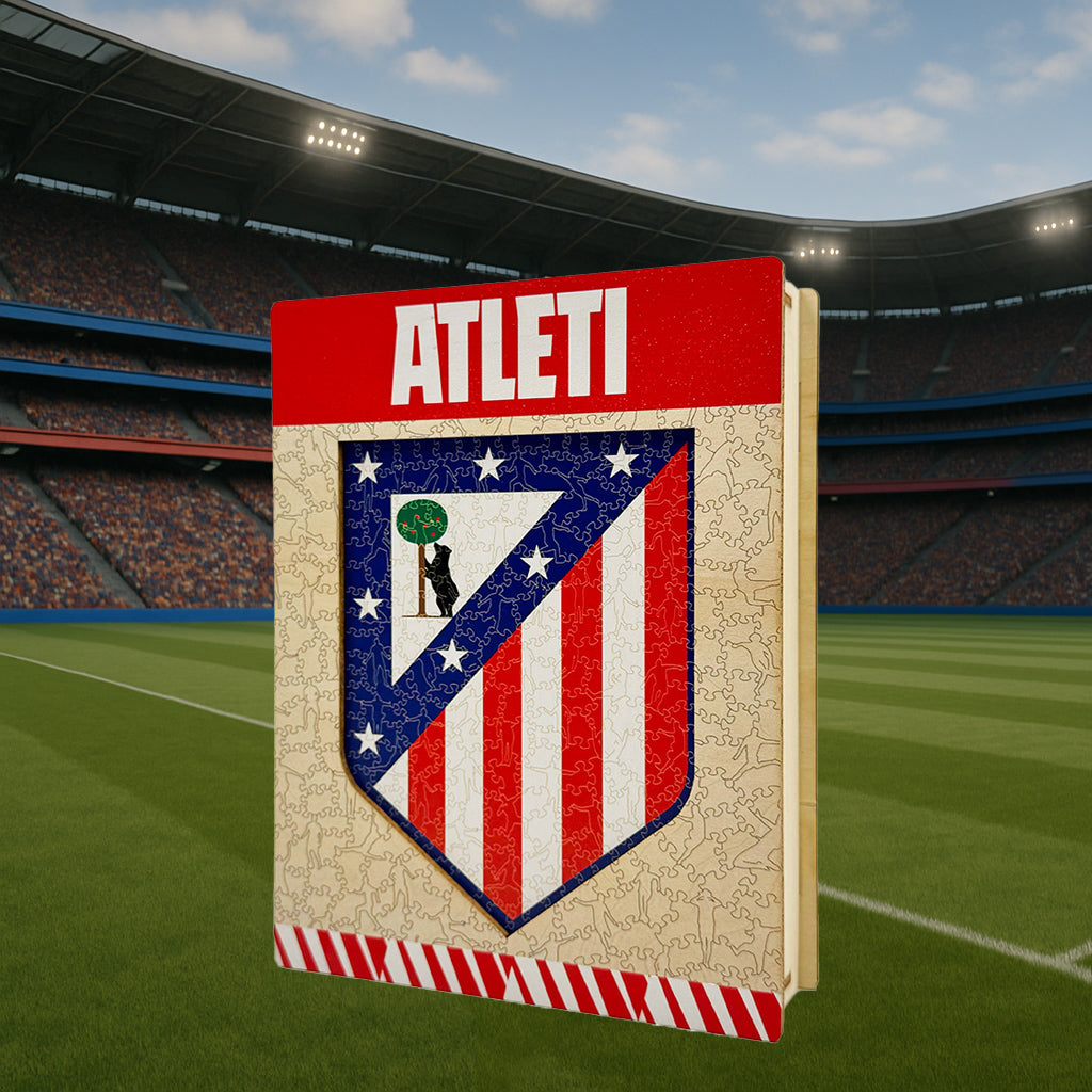 Atlético de Madrid® Escudo - Rompecabezas de Madera