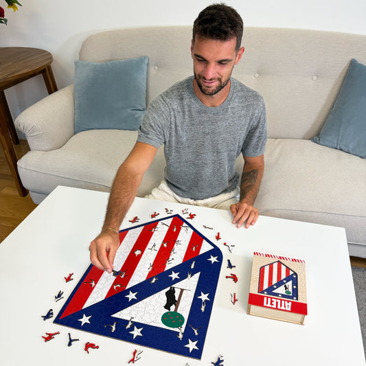 Atlético de Madrid® Escudo - Rompecabezas de Madera