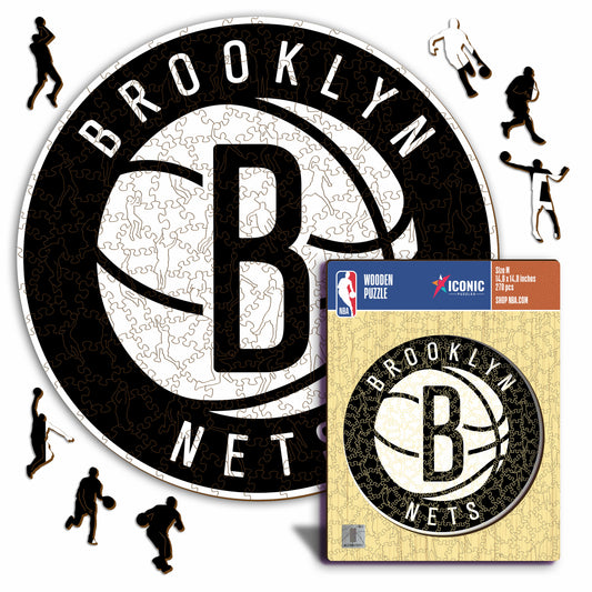 Brooklyn Nets™ - Rompecabezas de Madera