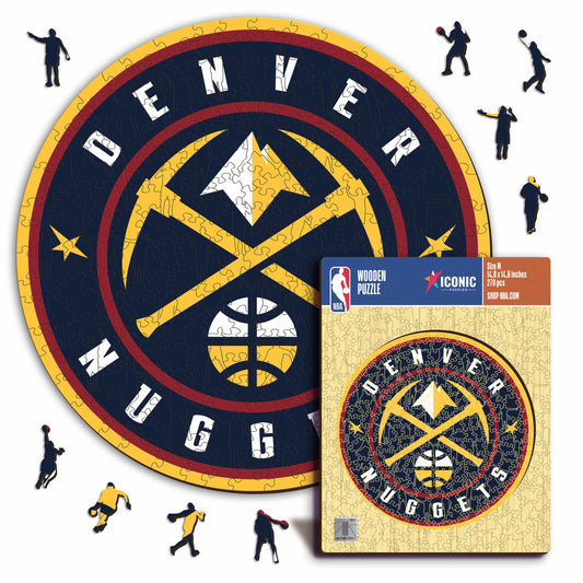 Denver Nuggets™ - Rompecabezas de Madera