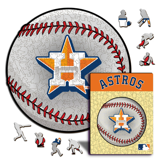 Houston Astros™ - Rompecabezas de Madera