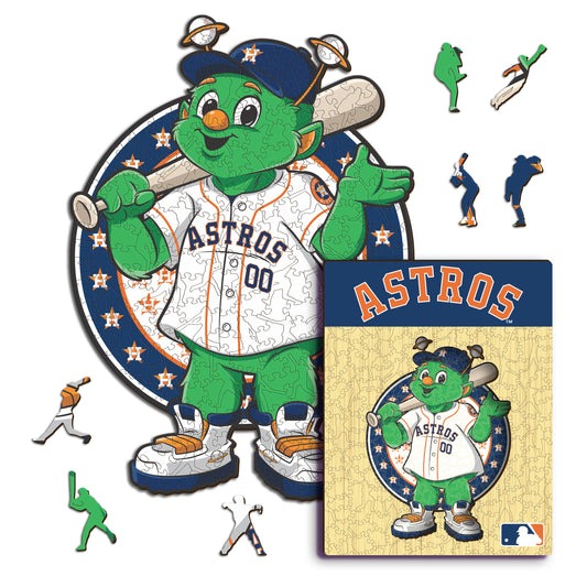 Houston Astros™ Mascota - Rompecabezas de Madera
