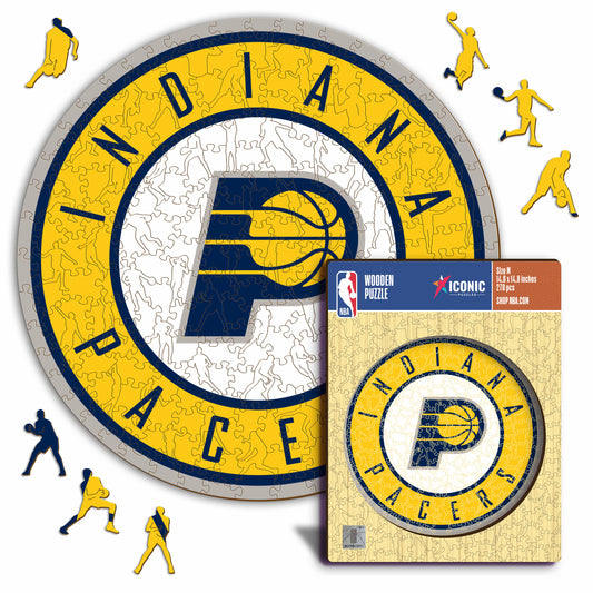 Indiana Pacers™ - Rompecabezas de Madera