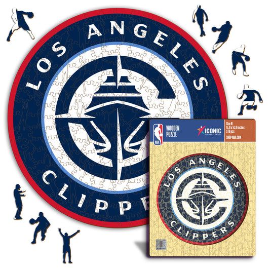 Los Angeles Clippers™ - Rompecabezas de Madera