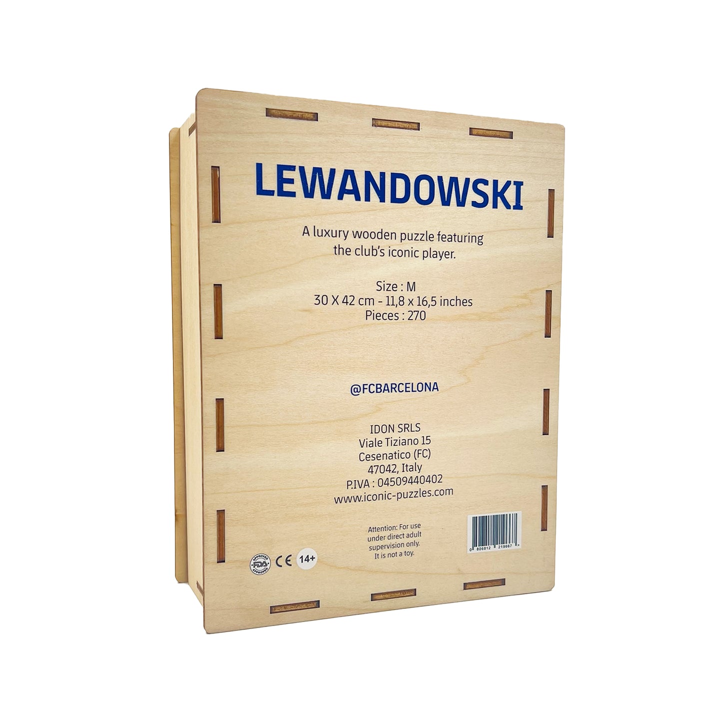 Robert Lewandowski - Rompecabezas de Madera