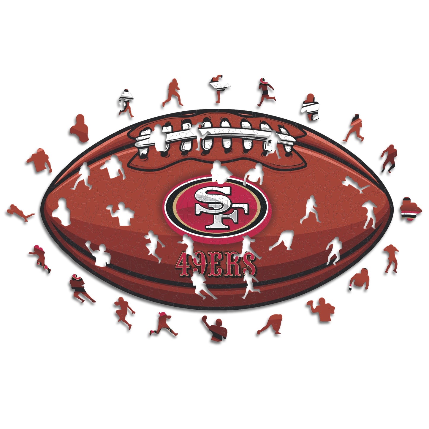 San Francisco 49ers™ - Rompecabezas de Madera