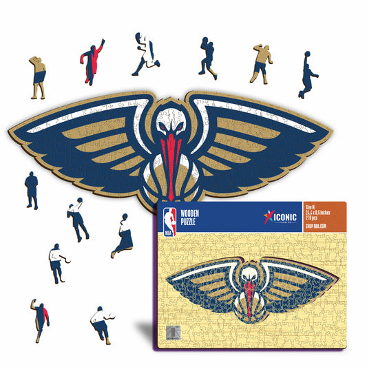 New Orleans Pelicans™ - Rompecabezas de Madera