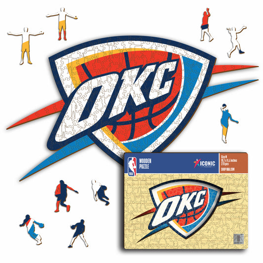 Oklahoma City Thunder™ - Rompecabezas de Madera