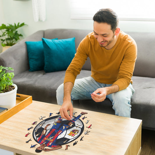 Marcus Rashford - Rompecabezas de Madera Oficial