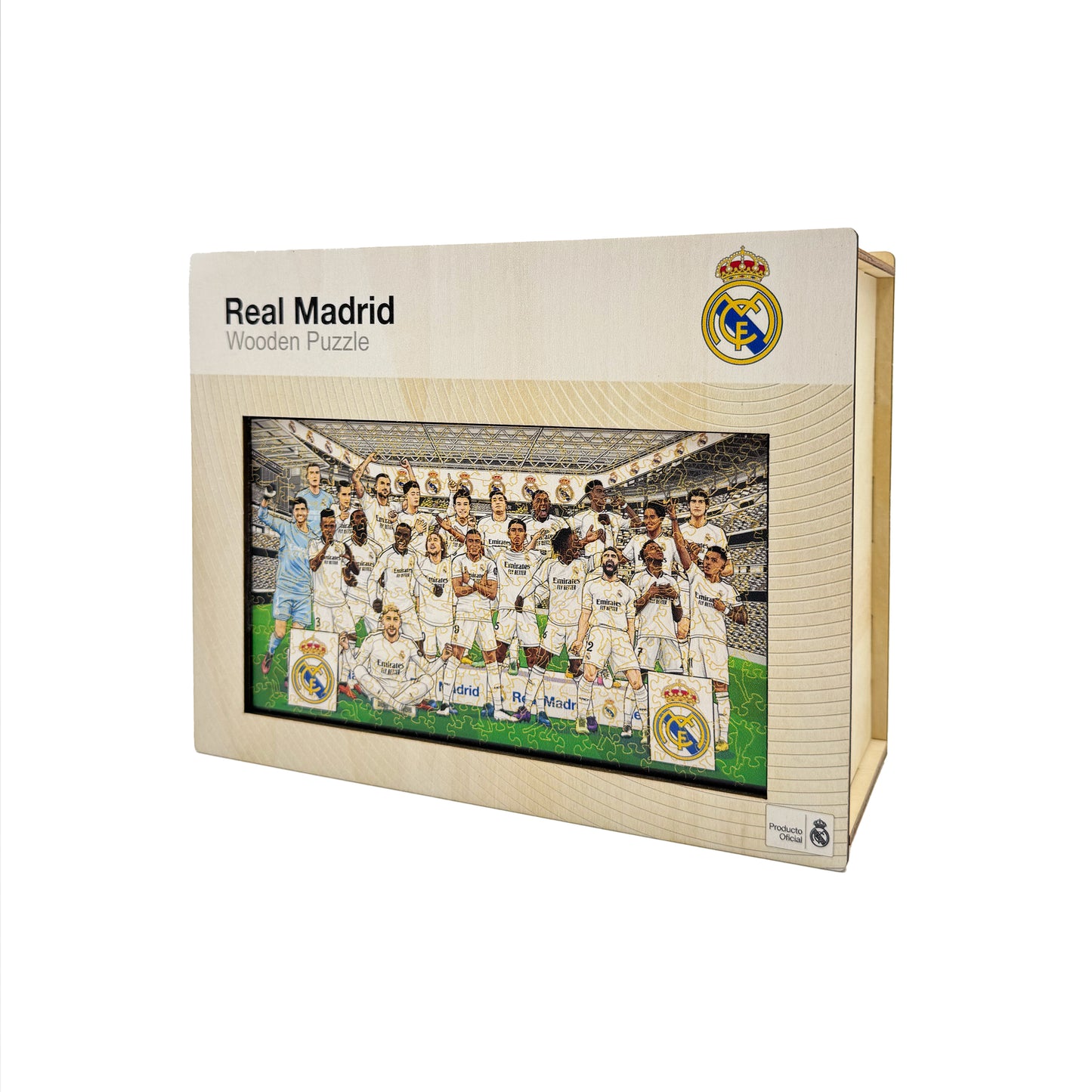 Equipo Real Madrid CF® (2024/25) - Rompecabezas de Madera