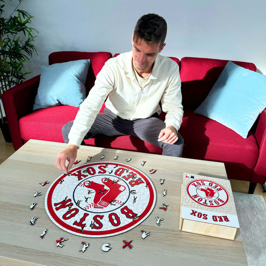 Boston Red Sox™ - Rompecabezas de Madera