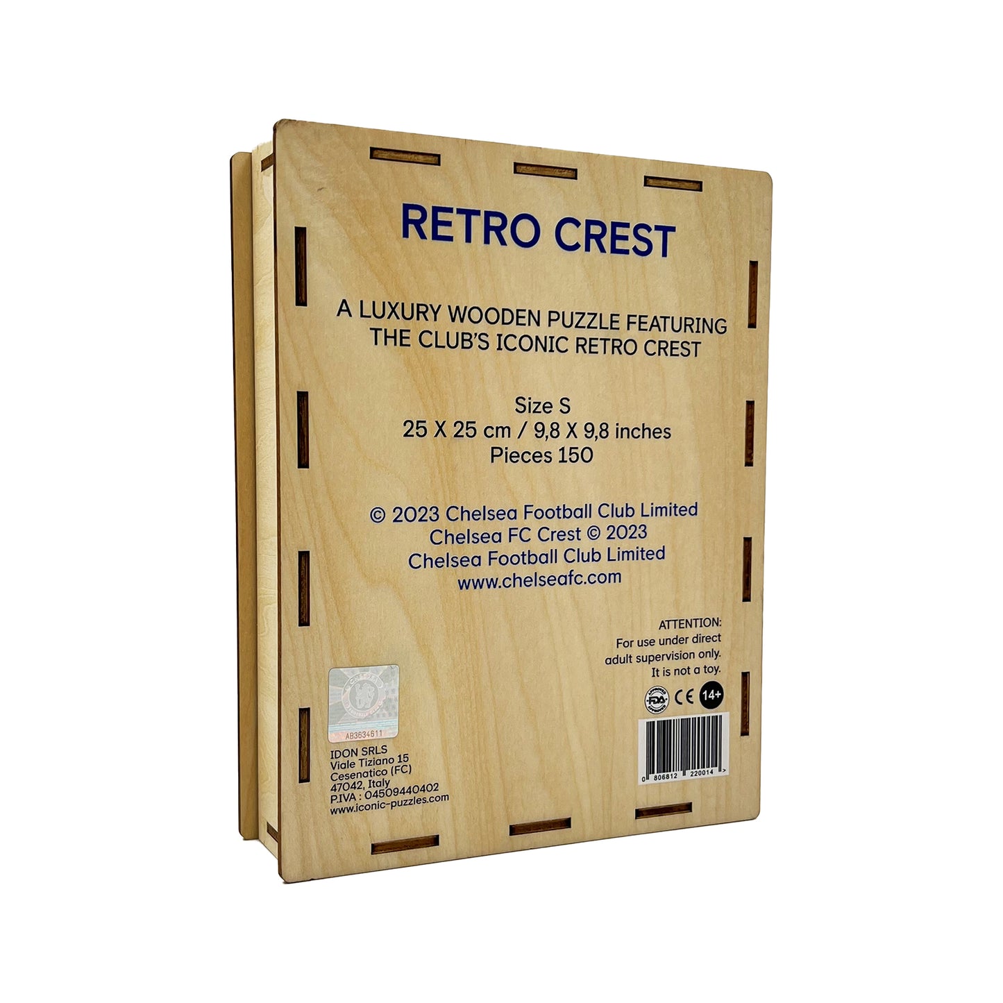Chelsea FC® Retro Escudo - Rompecabezas de Madera