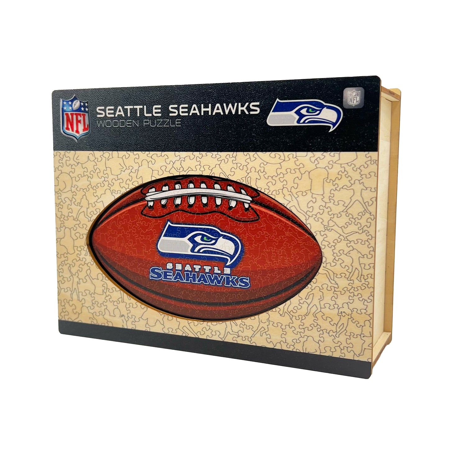 Seattle Seahawks™ - Rompecabezas de Madera