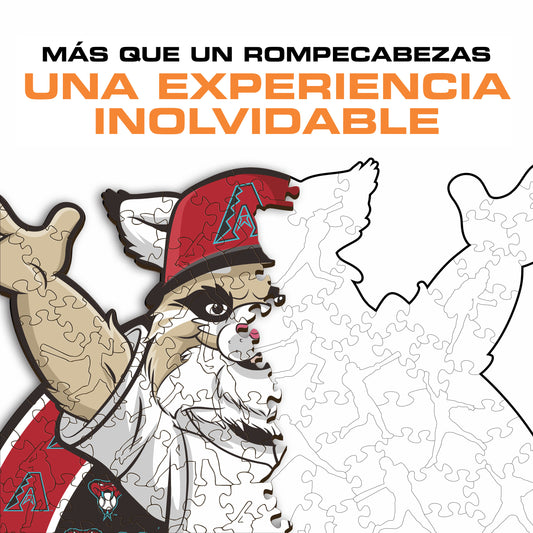 Arizona Diamondbacks™ Mascota - Rompecabezas de Madera