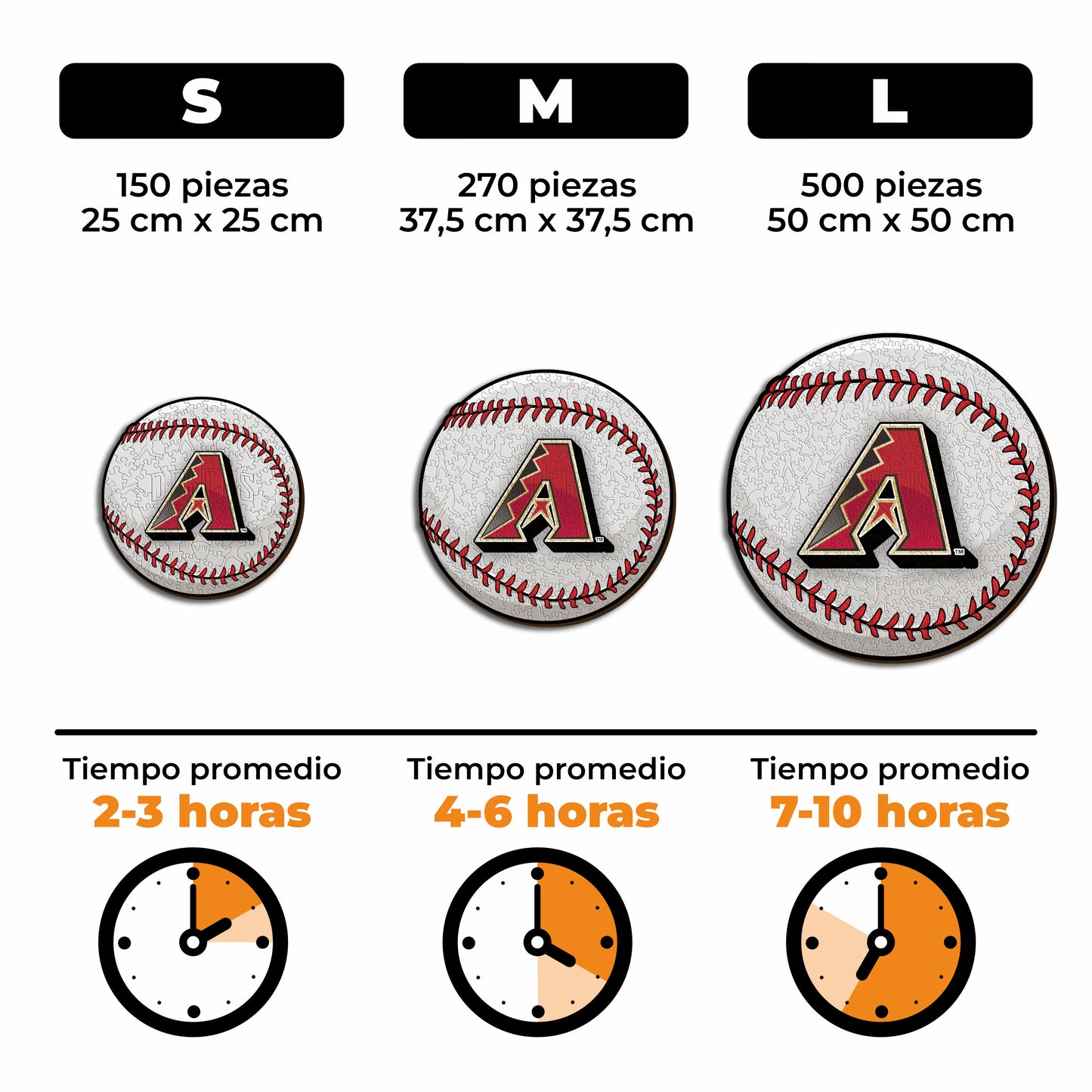 Arizona Diamondbacks™ - Rompecabezas de Madera