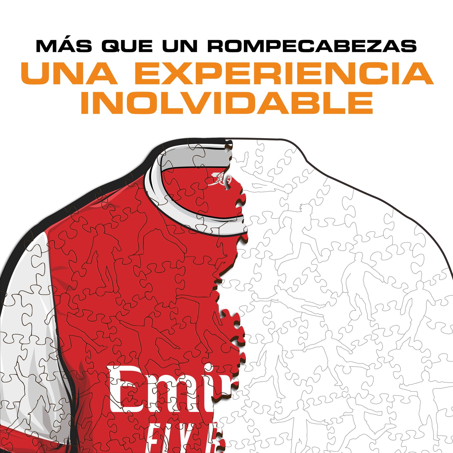 Arsenal FC® Jersey - Rompecabezas de Madera