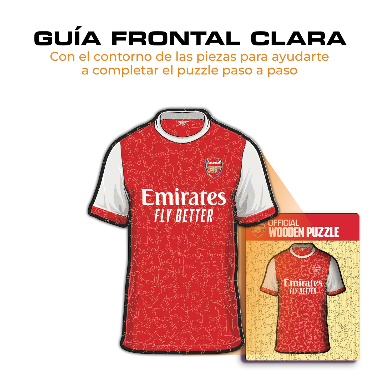 Arsenal FC® Jersey - Rompecabezas de Madera