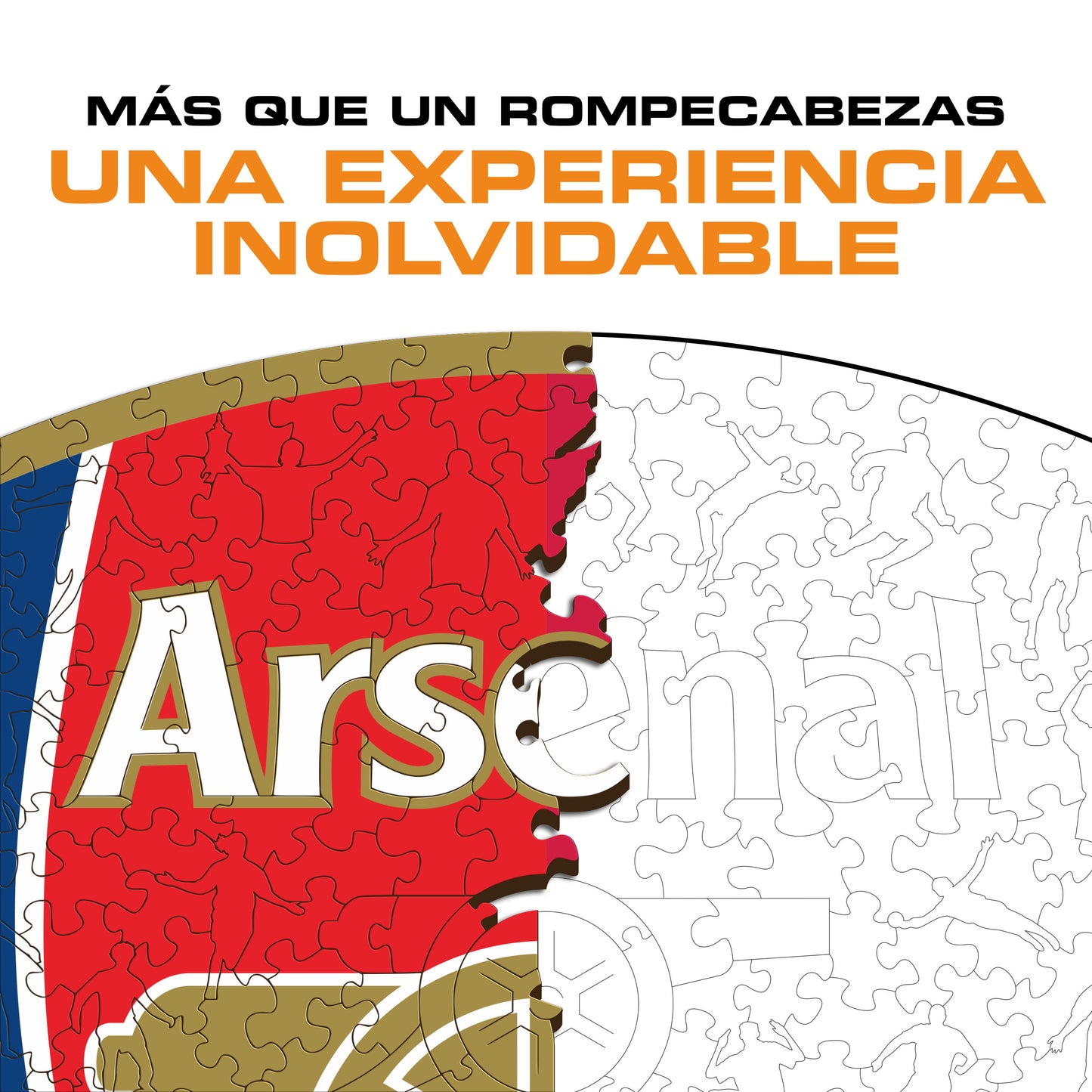 Arsenal FC® Escudo - Rompecabezas de Madera