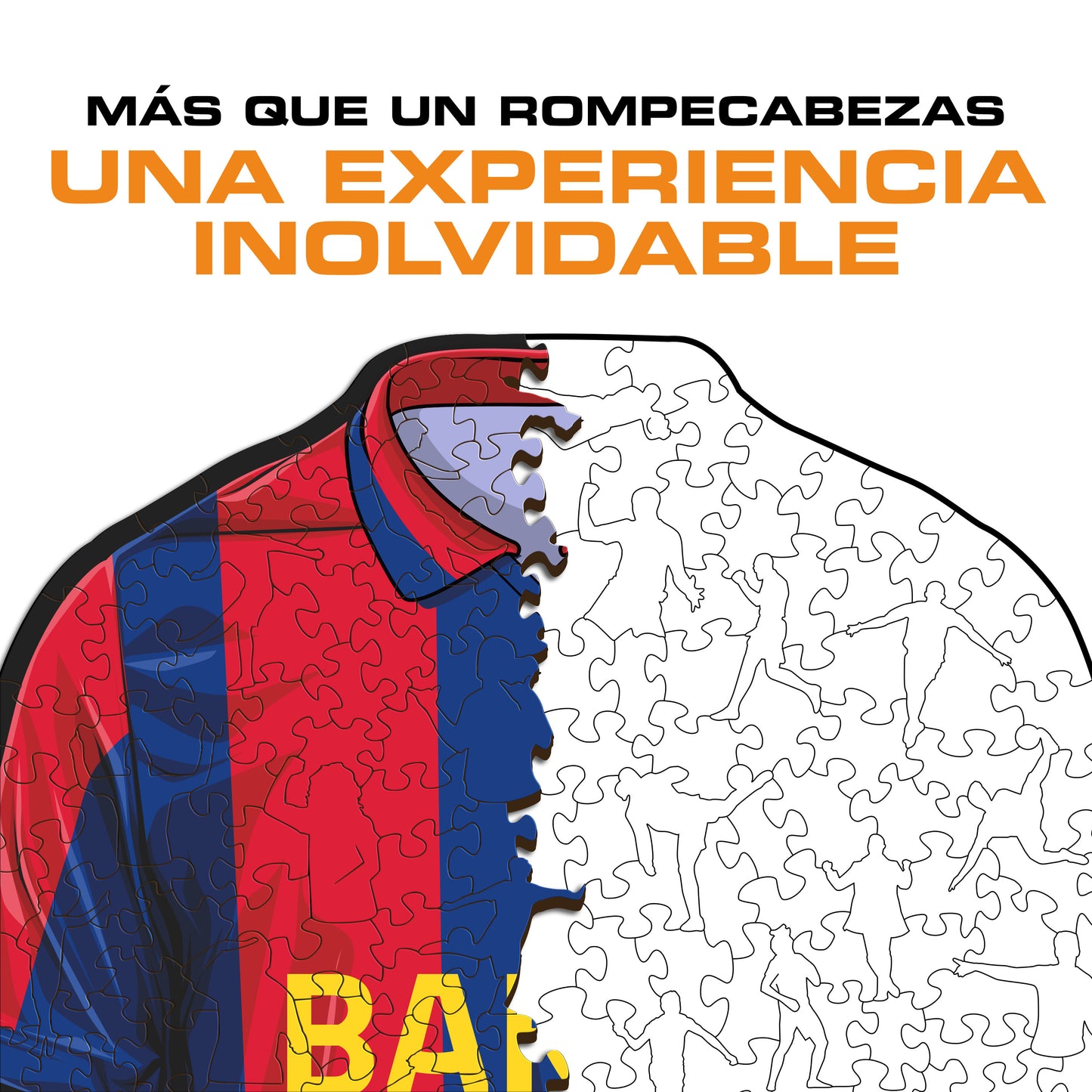 FC Barcelona® Jersey - Rompecabezas de Madera