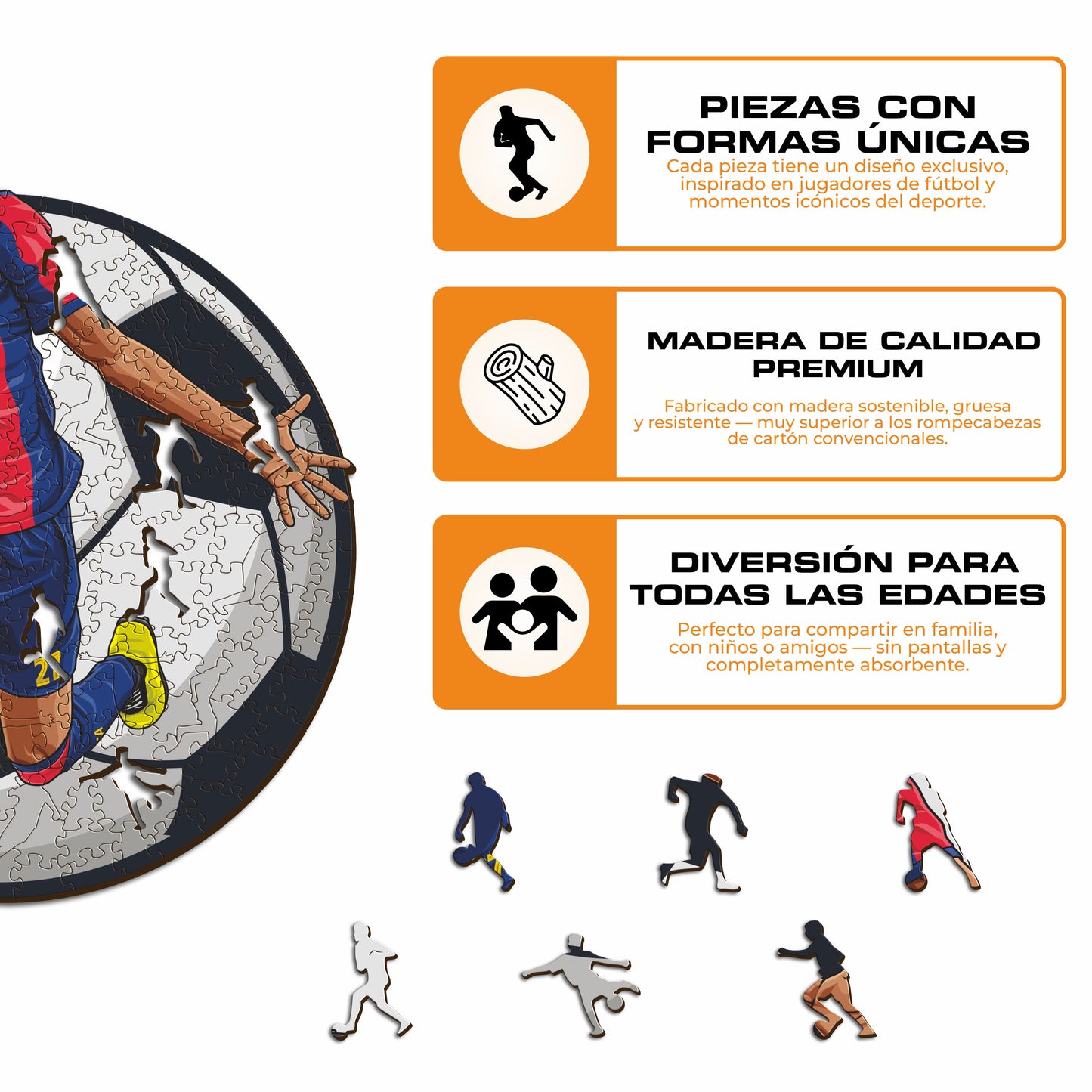 Lamine Yamal - Rompecabezas de Madera Oficial