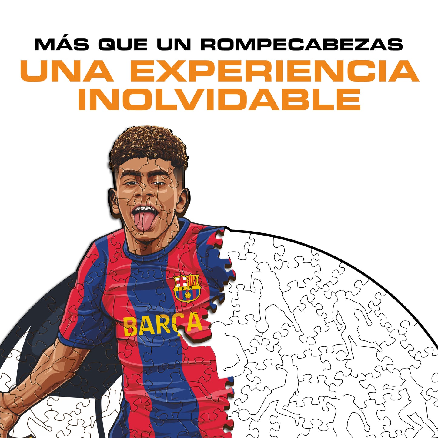 Lamine Yamal - Rompecabezas de Madera Oficial