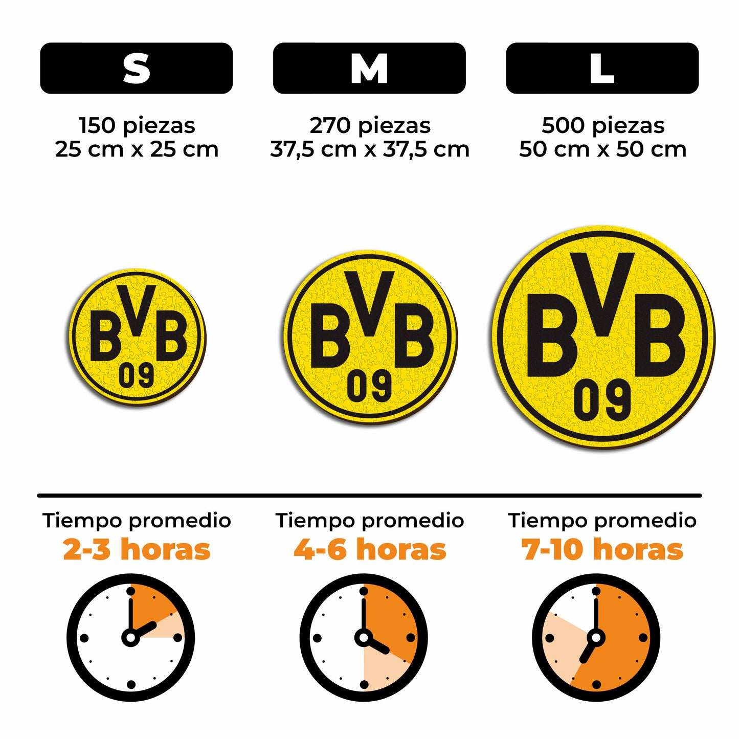 Borussia Dortmund® Escudo - Wooden Puzzle