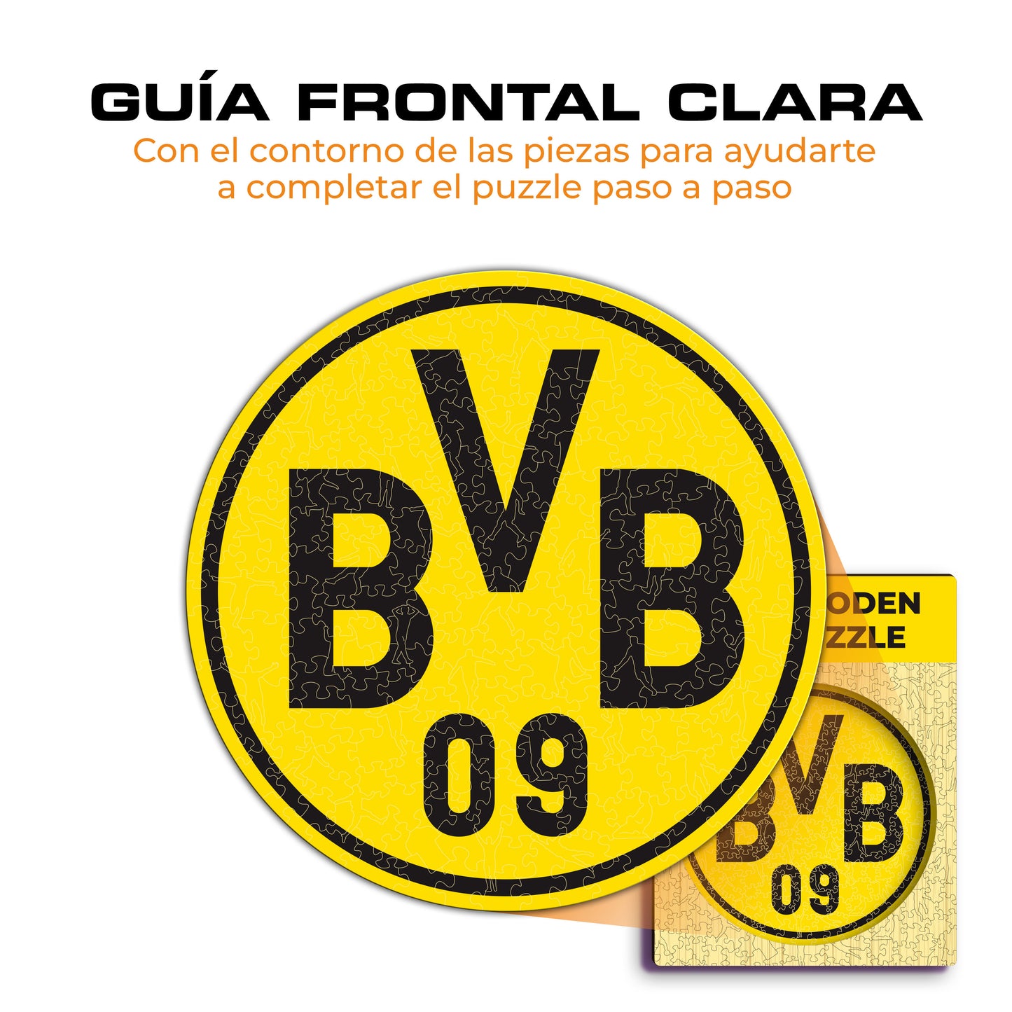 Borussia Dortmund® Escudo - Wooden Puzzle