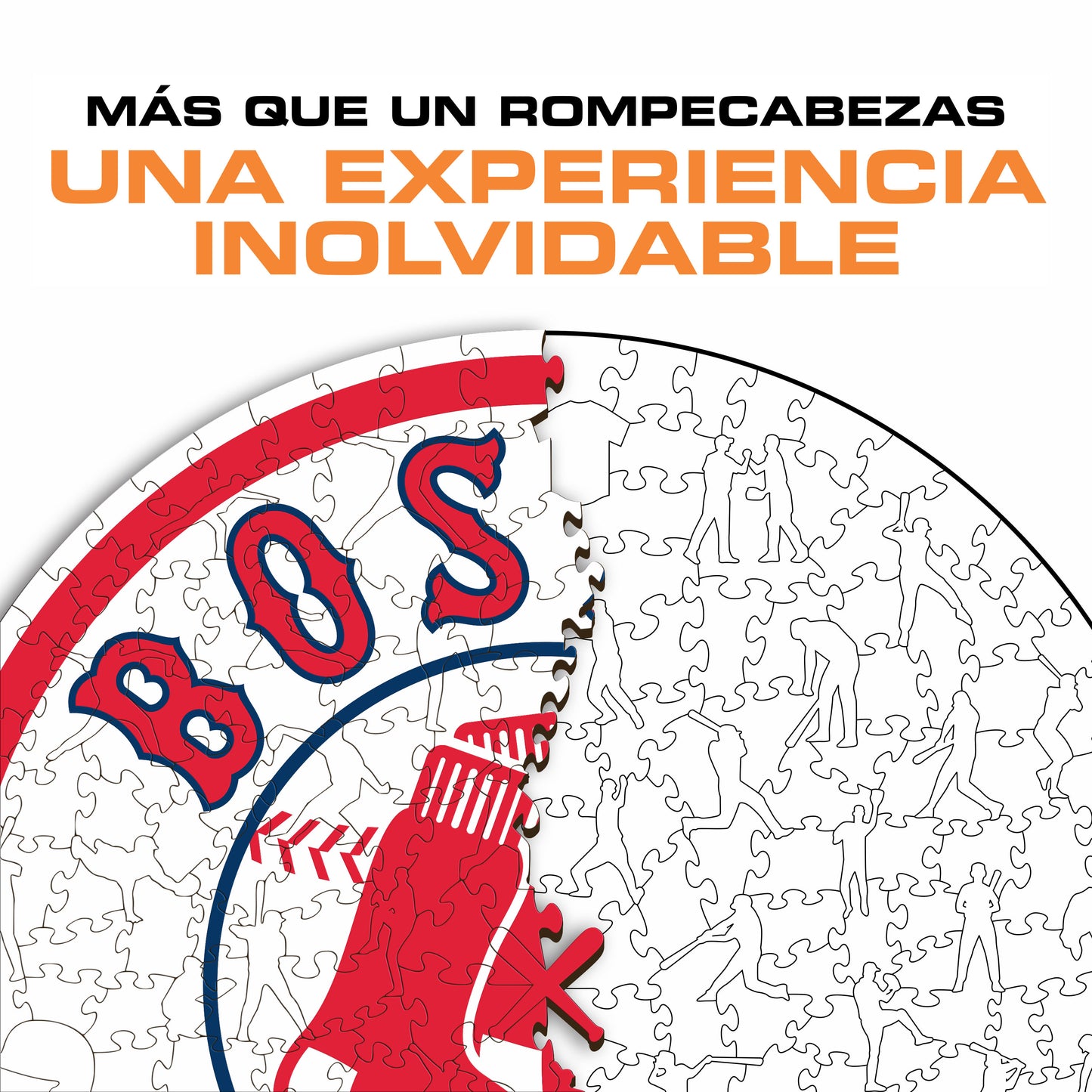 Boston Red Sox™ - Rompecabezas de Madera