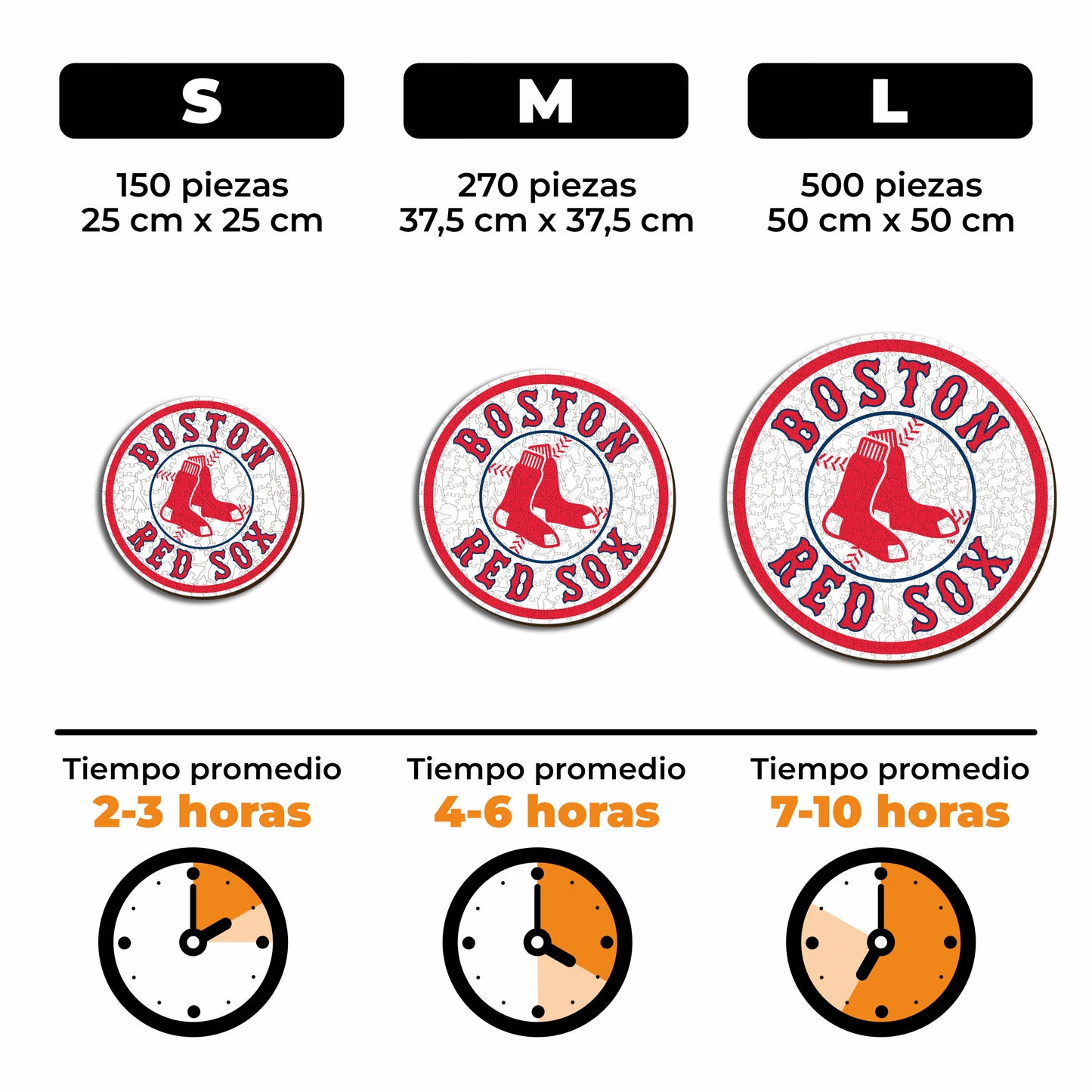Boston Red Sox™ - Rompecabezas de Madera