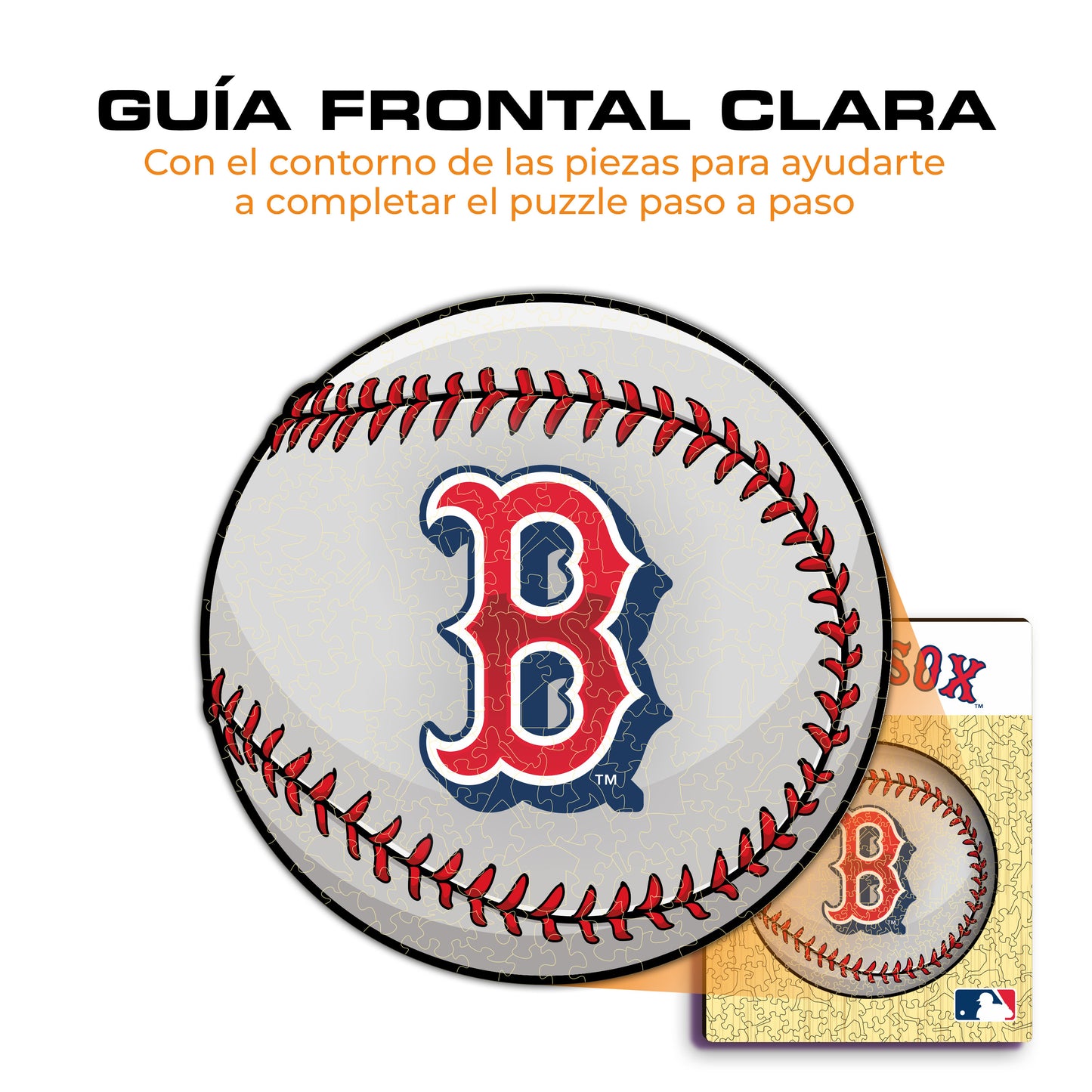 Boston Red Sox™ - Rompecabezas de Madera
