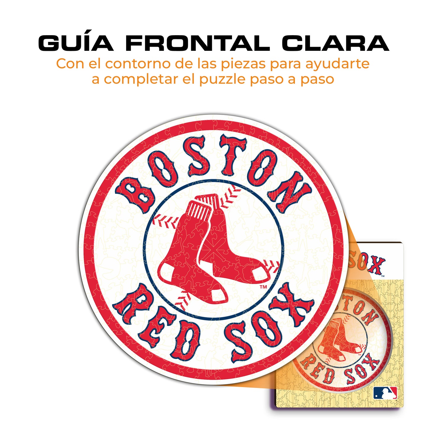 Boston Red Sox™ - Rompecabezas de Madera