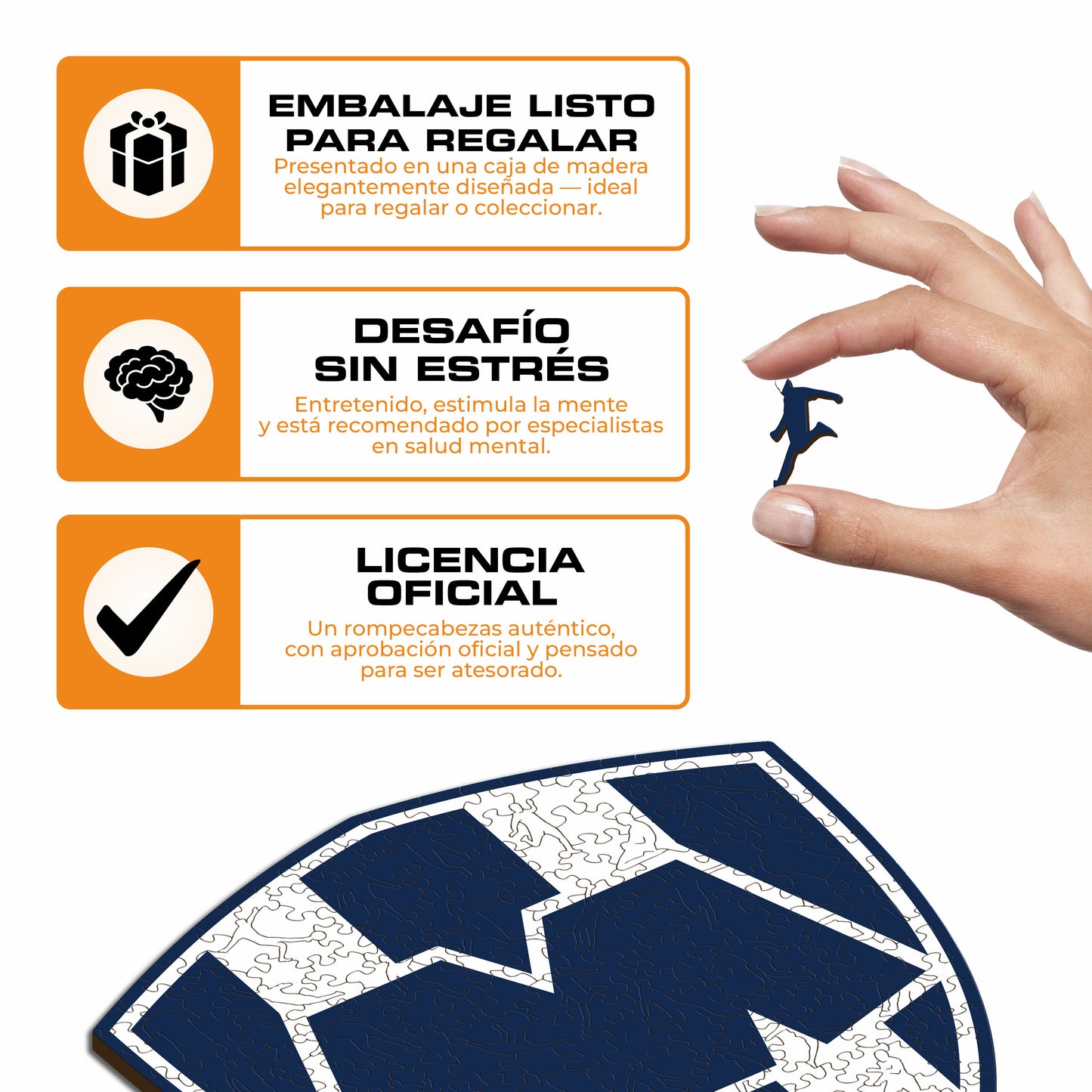 Club de Futbol Monterrey® Escudo - Rompecabezas de Madera