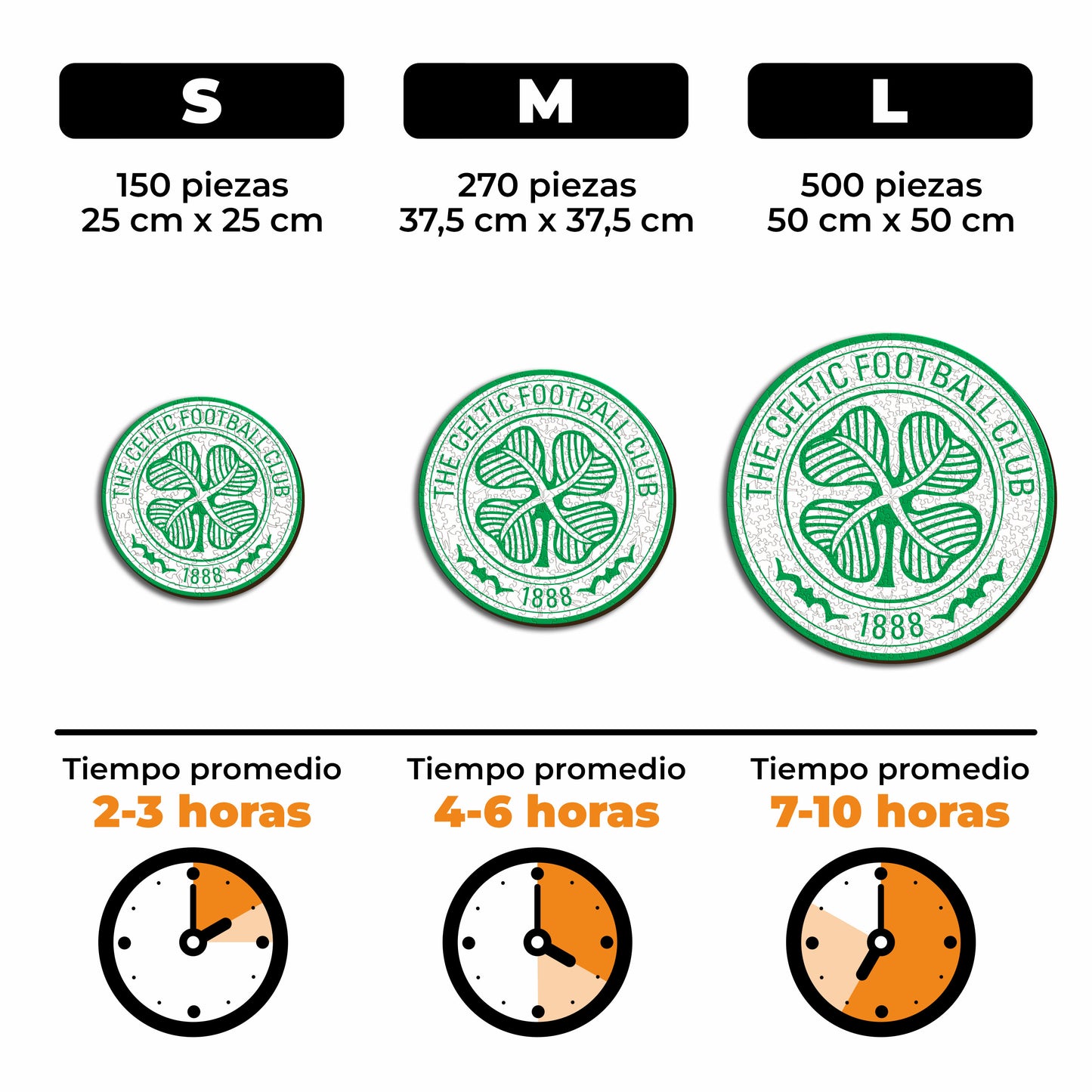 Celtic FC® Escudo - Rompecabezas de Madera