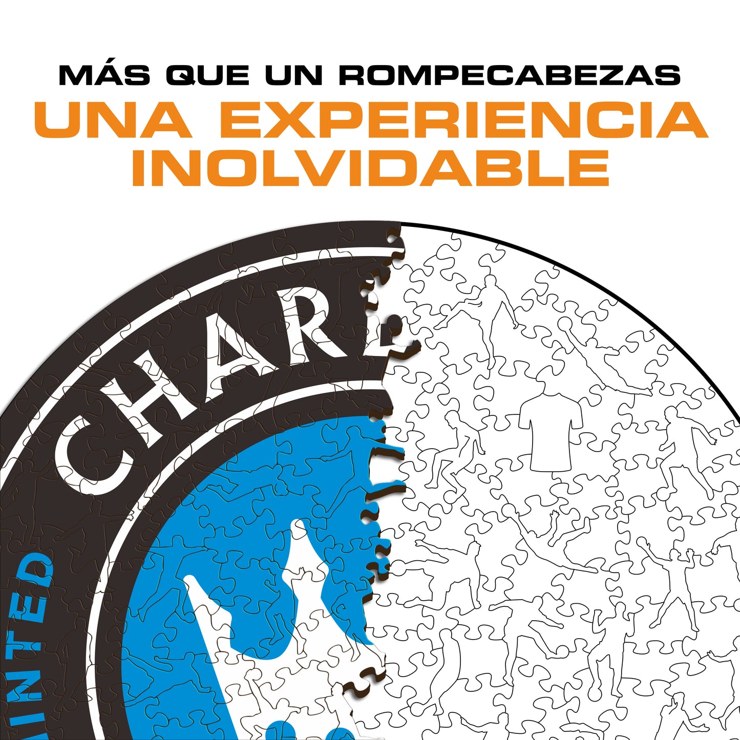 Charlotte FC® Escudo - Rompecabezas de Madera