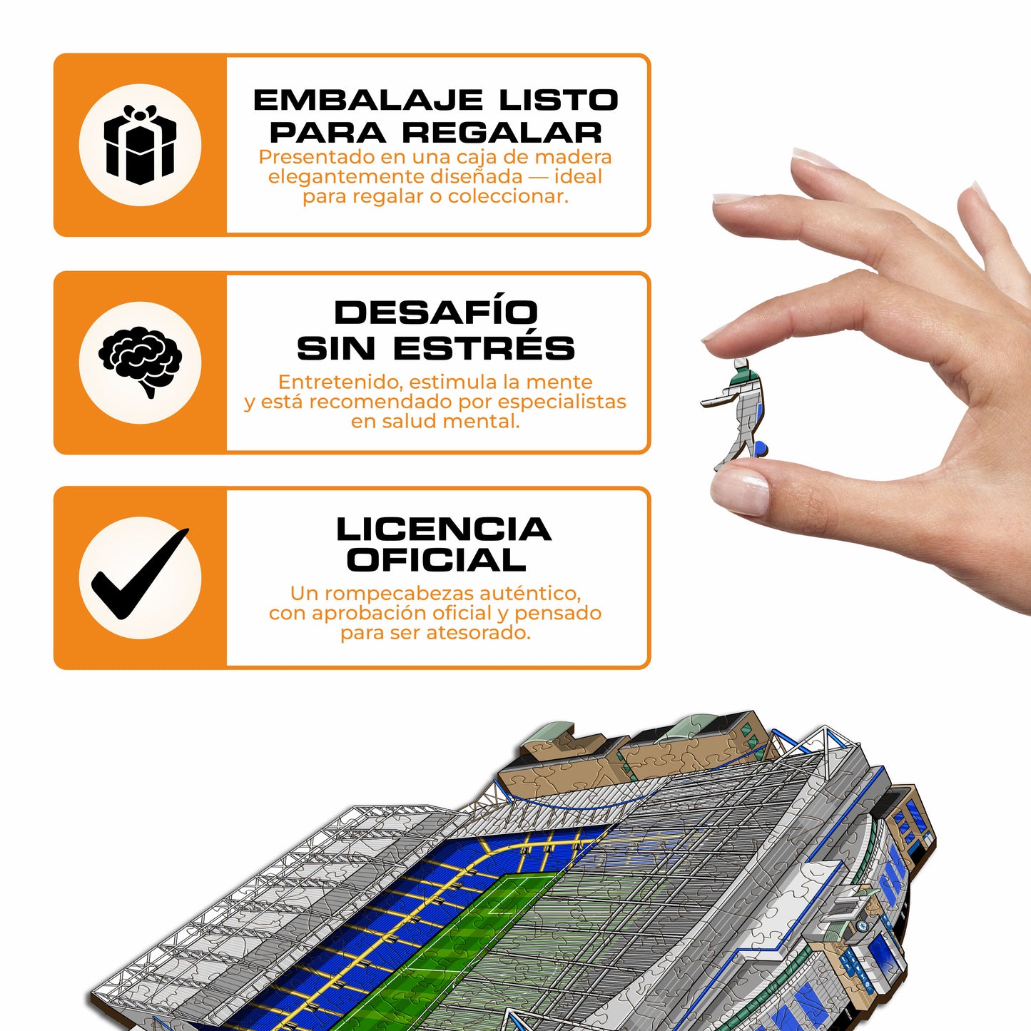 Chelsea FC® Stamford Bridge - Rompecabezas de Madera